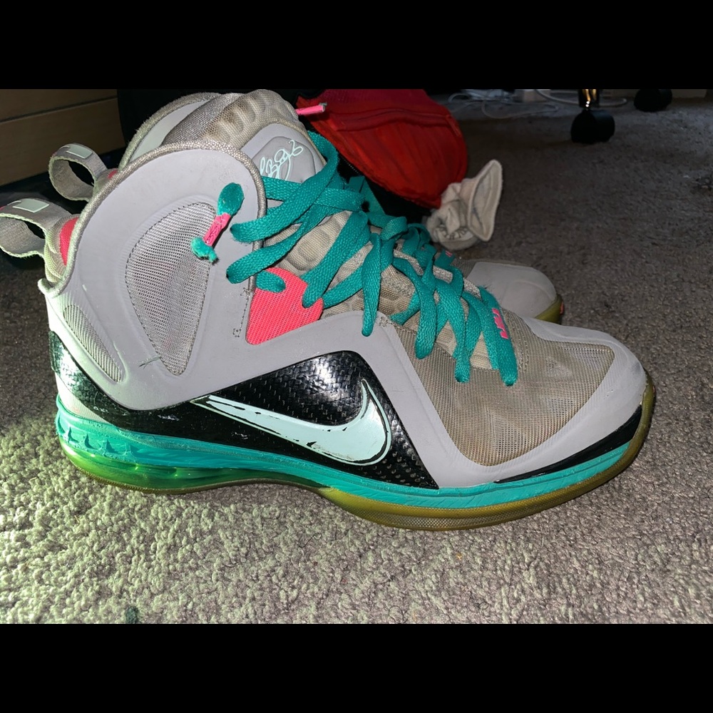 South beach LeBron 9’s
